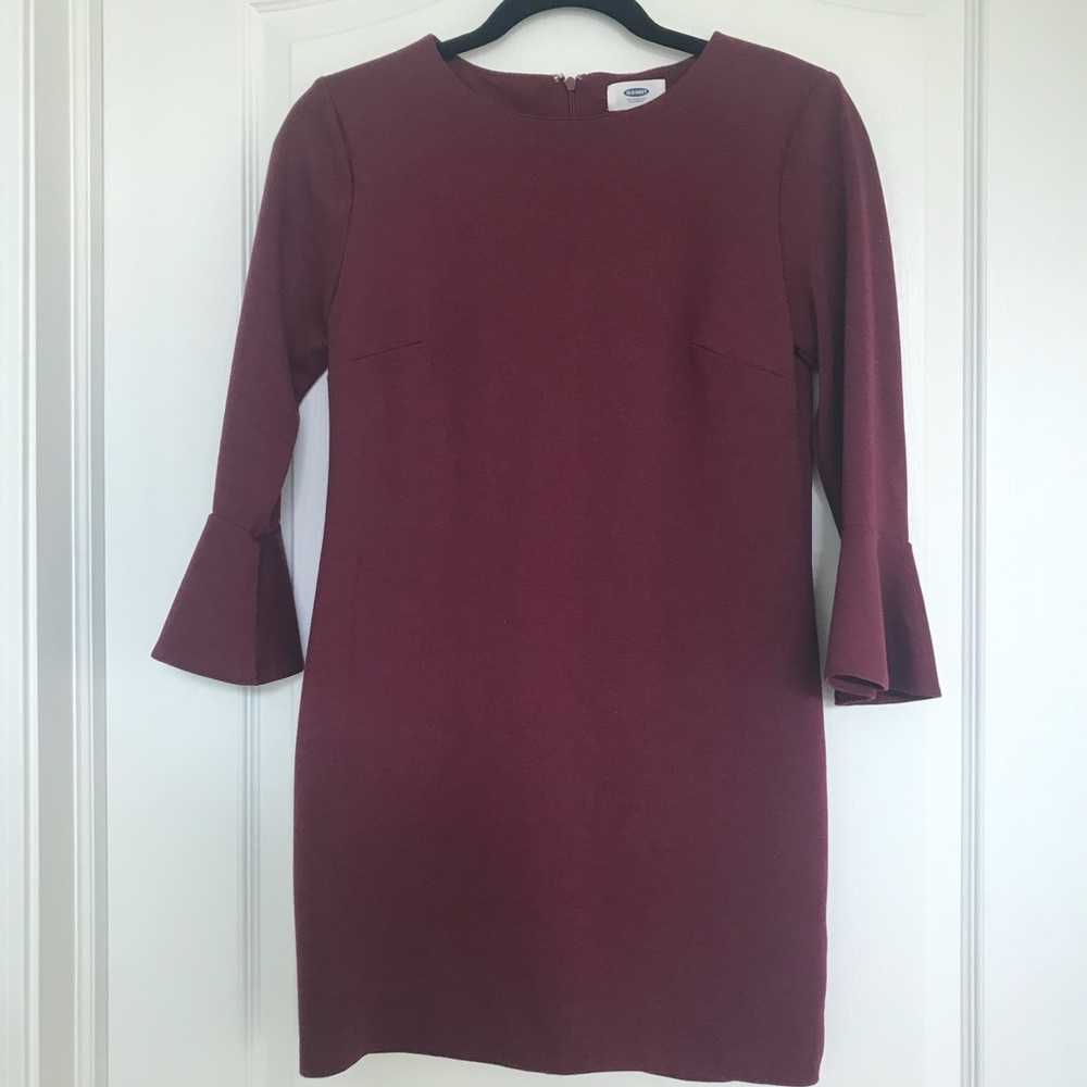 Old Navy Burgundy Dress